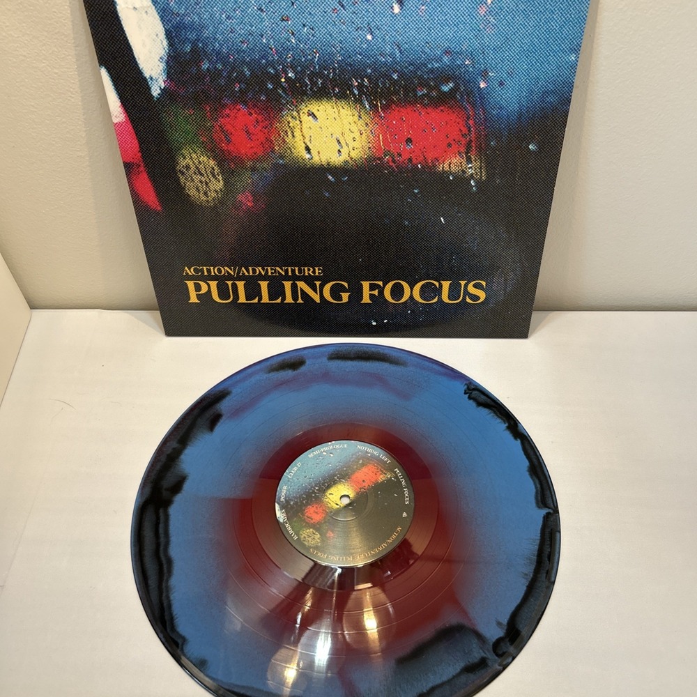 Pulling Focus by Action/Adventure (Record, 2021) Rare Red Cyan Blue And Black